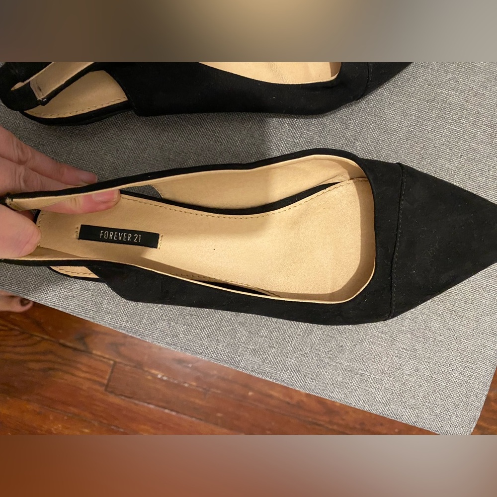 Forever 21 slingback sandals